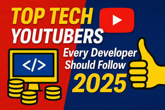 🧠 Top Tech YouTubers Every Developer Should Follow in 2025